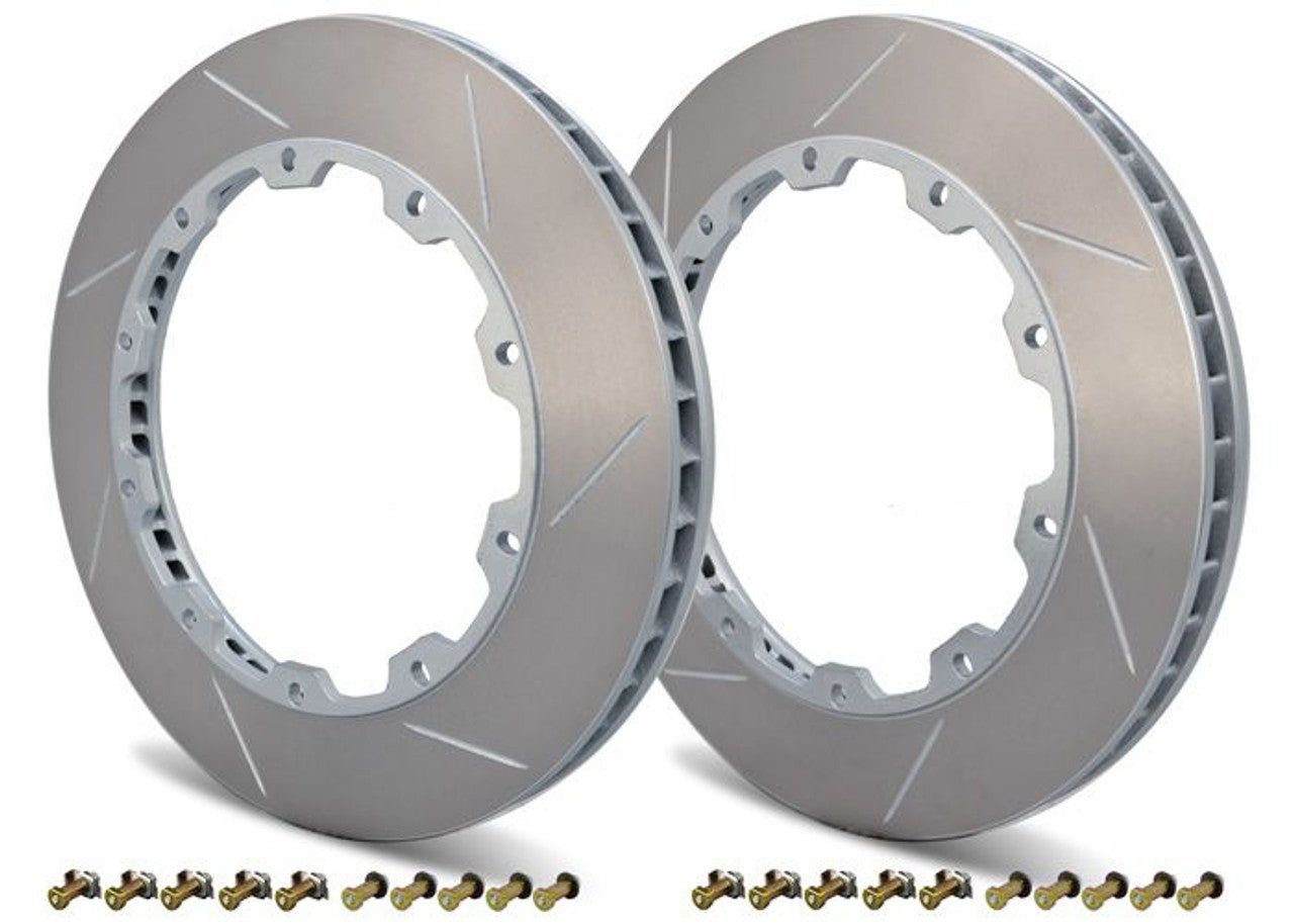 GiroDisc Replacement Rotor Ring Pair - 981/718 GT4 with Iron Rotors - Dundon Motorsports