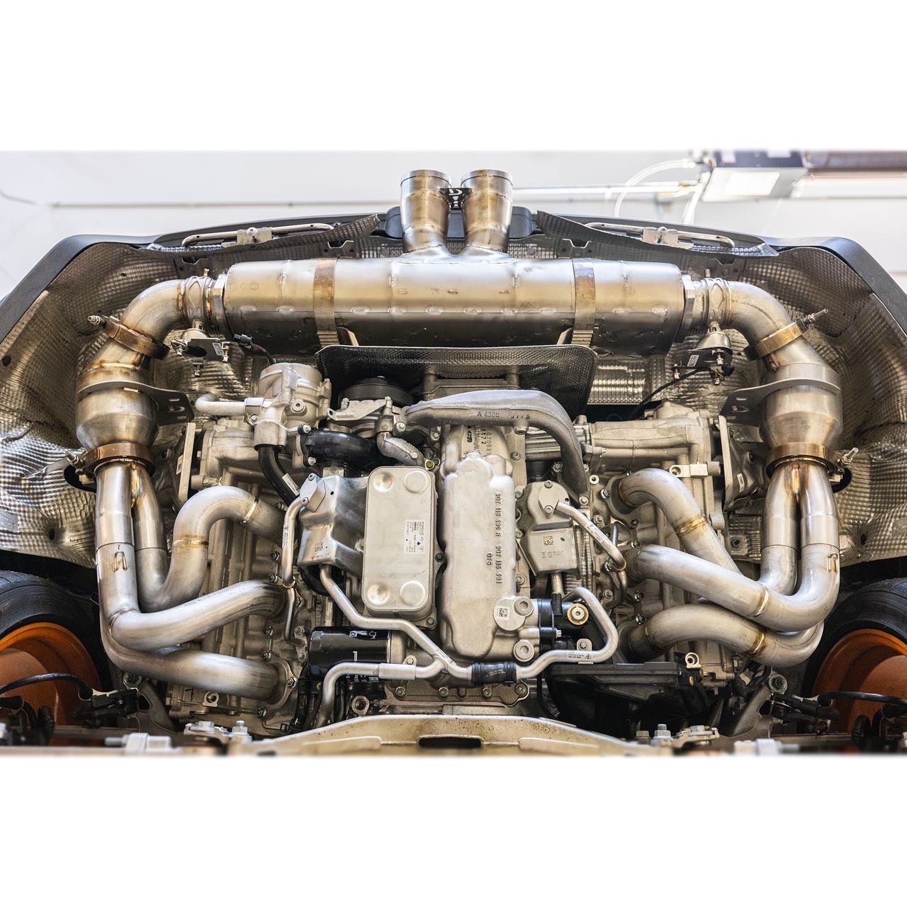 Pre-Owned 992 GT3/RS Street Header Complete Exhaust Package (non-EU) - Dundon Motorsports