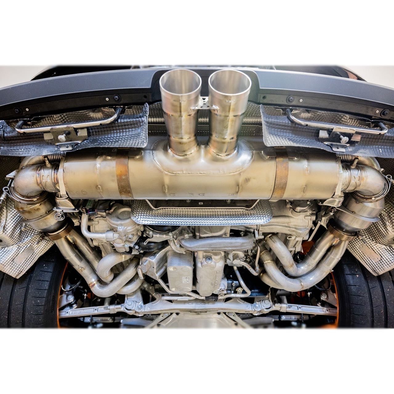 Pre-Owned 992 GT3/RS Street Header Complete Exhaust Package (non-EU) - Dundon Motorsports