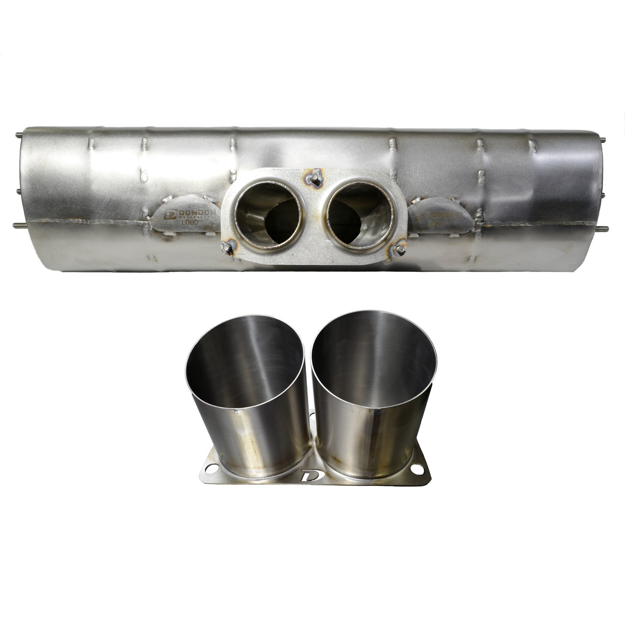 992 GT3 Lifetime Center Muffler - Dundon Motorsports