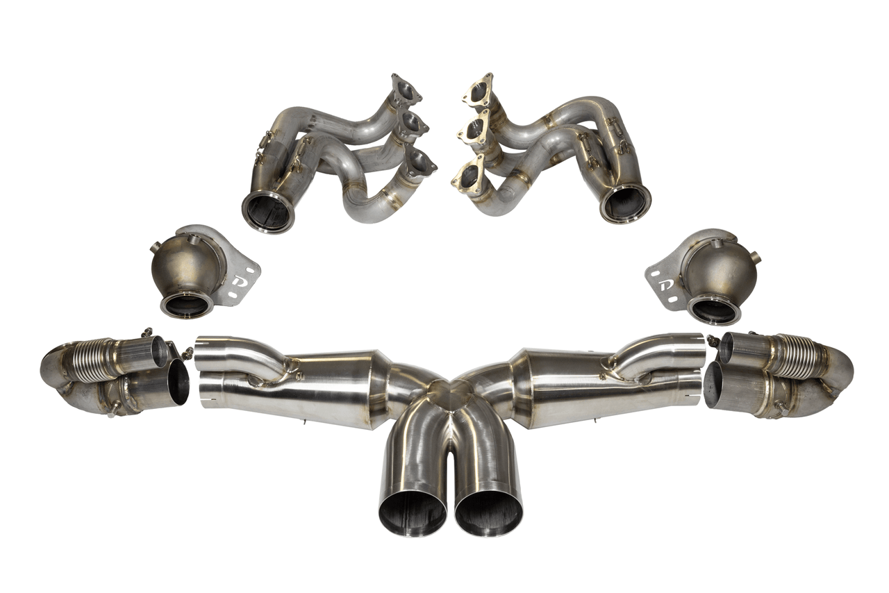 992 GT3RS Street Header Complete Exhaust Package (non-EU) - Dundon Motorsports