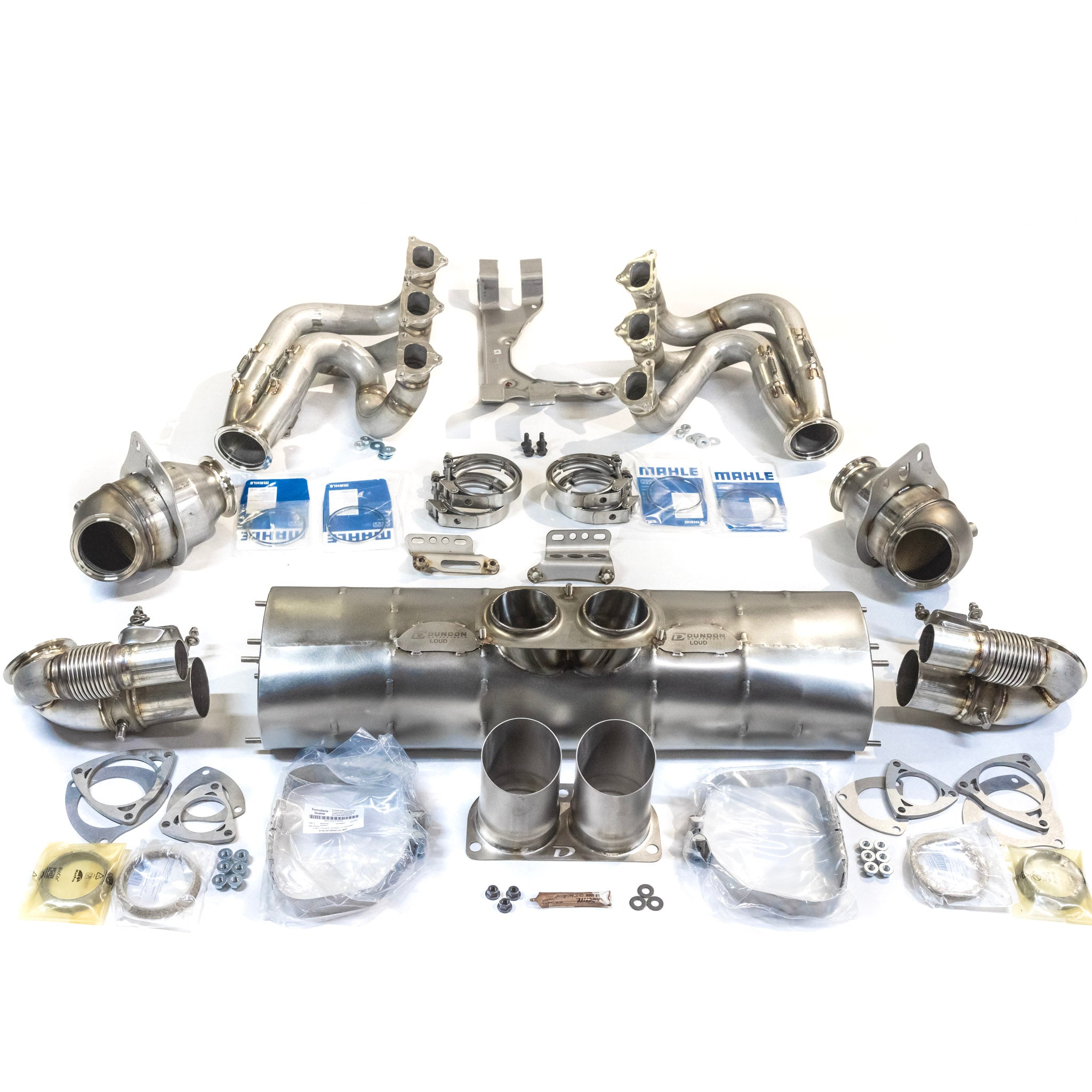 Street Header Exhaust Power Package (2022 992 GT3 non-EU Version) - Dundon Motorsports