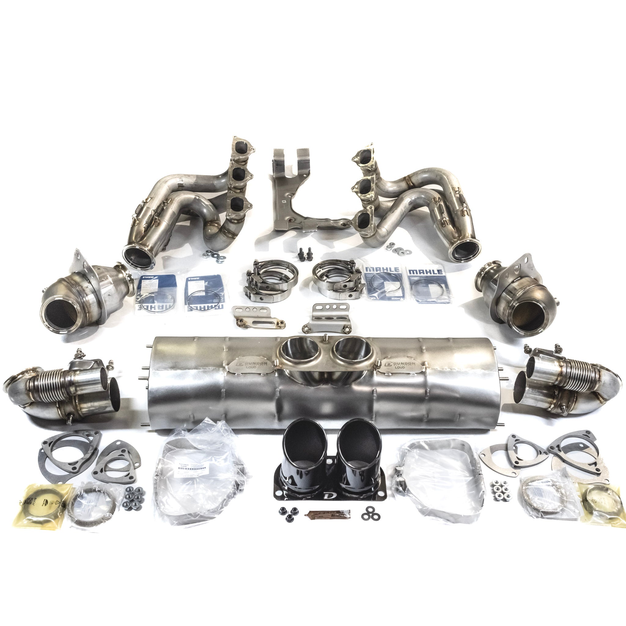 Street Header Exhaust Power Package (2022 992 GT3 non-EU Version) - Dundon Motorsports