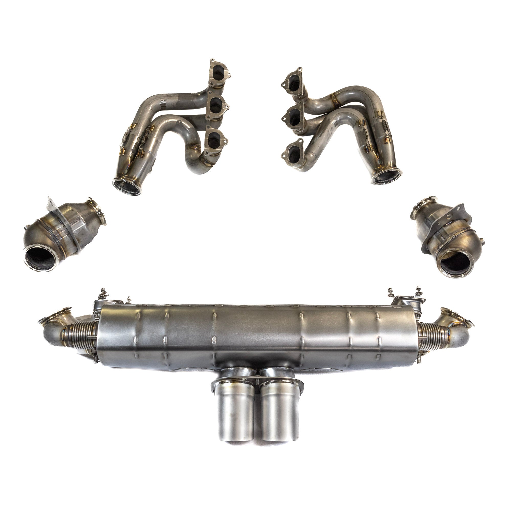 Street Header Exhaust Power Package (2022 992 GT3 non-EU Version) - Dundon Motorsports